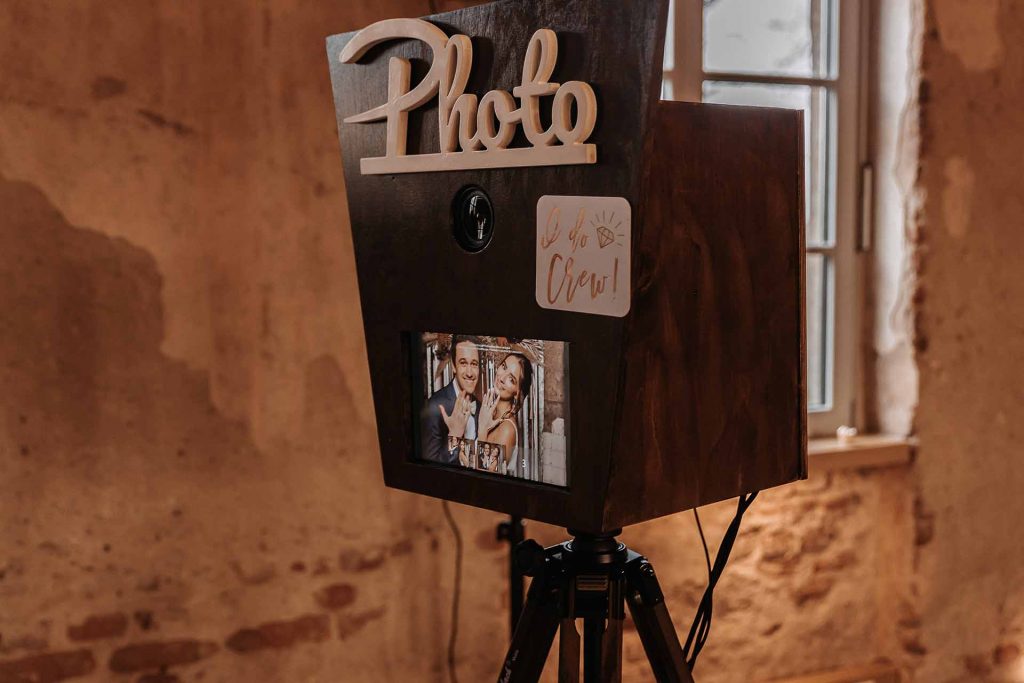 Eine Fotobox für zusätzliche Erinnerungen