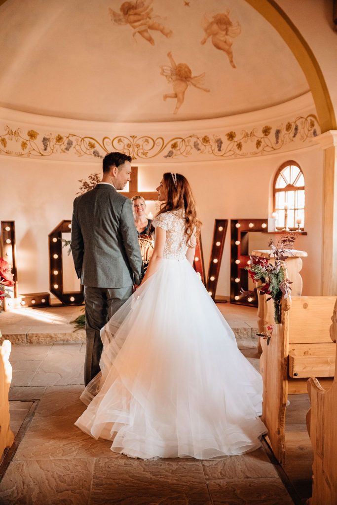 Intime Blicke vor dem Kuss