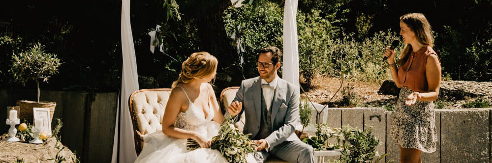 Trauzeremonie in der Natur