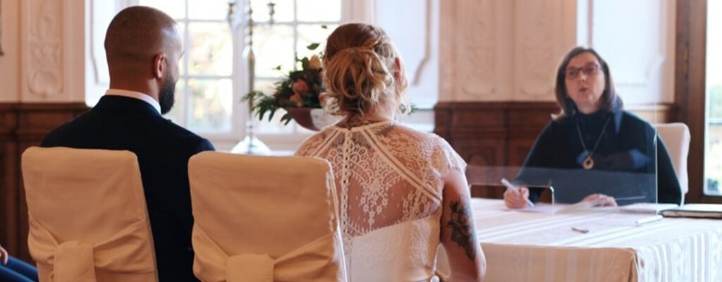 Sitzordnung beim Standesamt