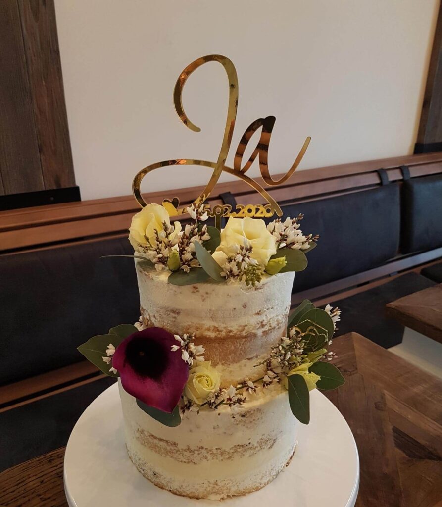 Ja Schriftzug als Cake Topper Ja Schriftzug als Cake Topper