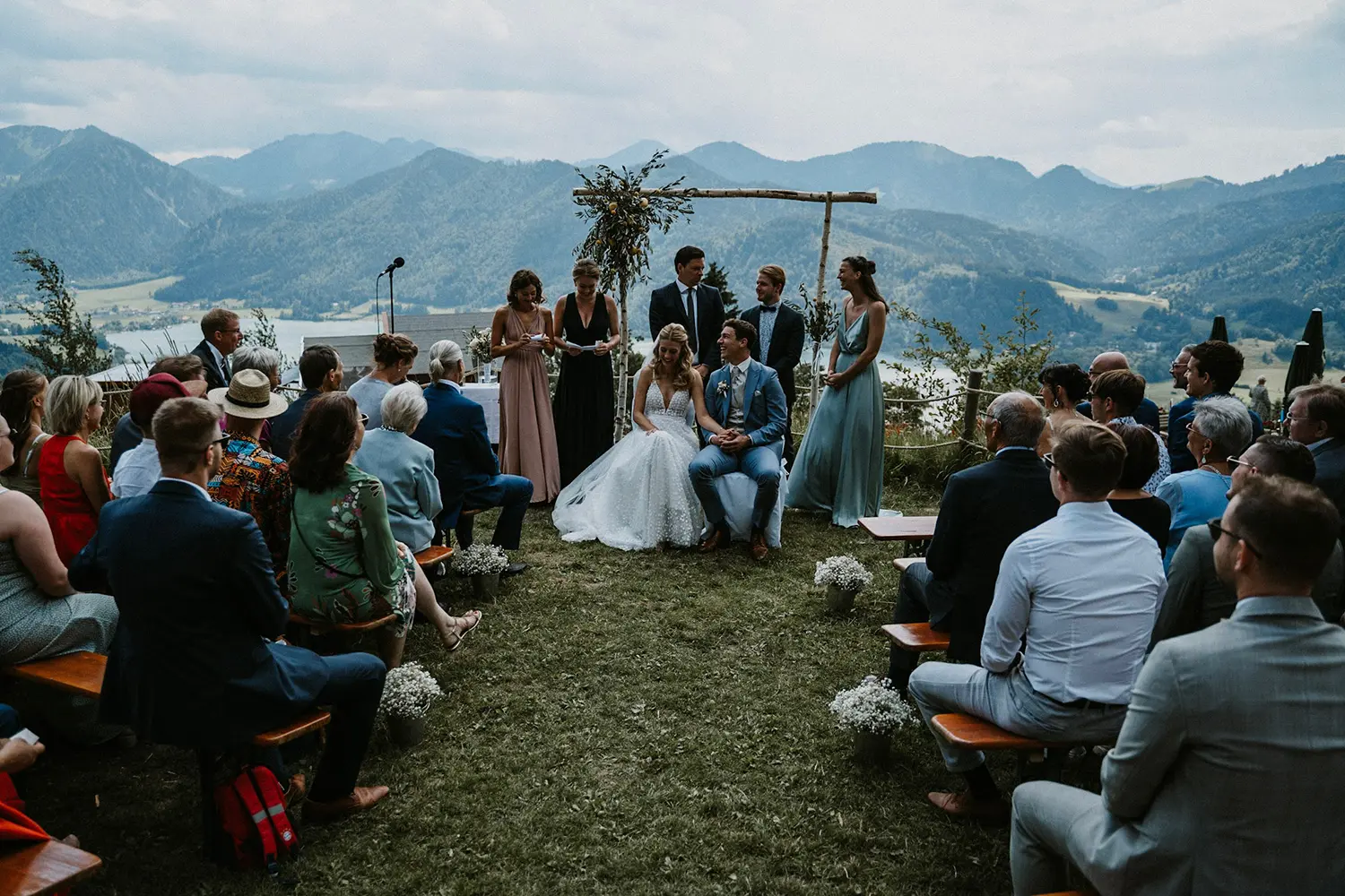 Abschlussfoto nach der Trauzeremonie