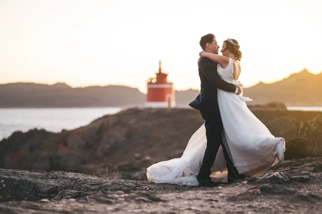 Glückliches Paar am Strand Glückliches Paar am Strand